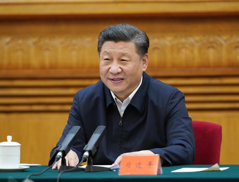7月21日，中共中央總書記、國家主席、中央軍委主席習(xí)近平在京主持召開企業(yè)家座談會并發(fā)表重要講話。新華社記者 岳月偉 攝